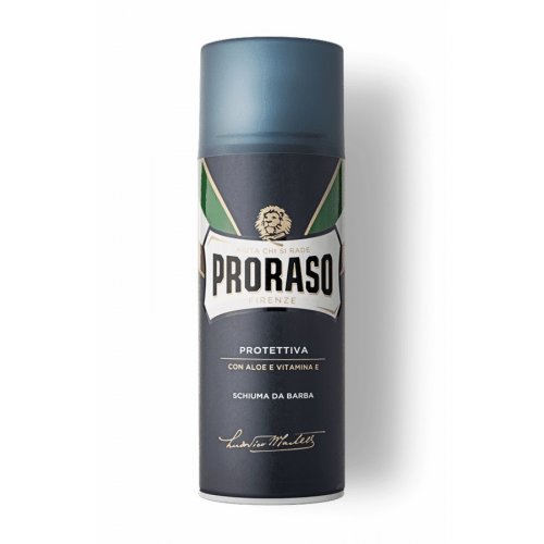 Proraso Blue Protettiva Shaving Foam Drėkinančios skutimosi putos