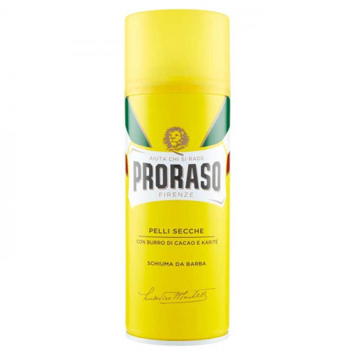 Proraso Pelli Secche Shaving Foam Maitinančios atstatomosios skutimosi putos 50ml