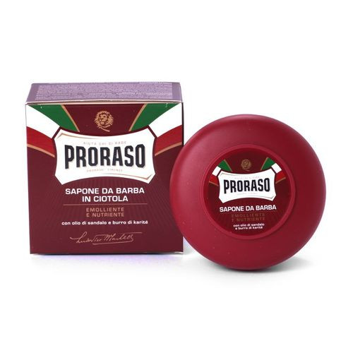 Proraso Red Shaving Soap In A Jar Naha toitev raseerimisseep