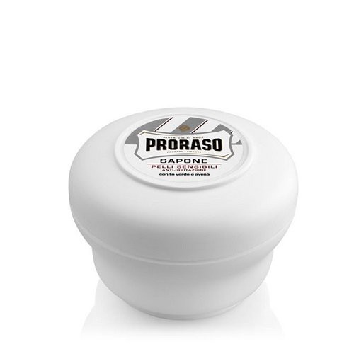 Proraso White Shaving Soap Skutimosi muilas jautriai odai