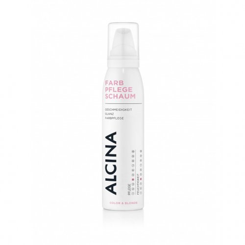Alcina Color Conditioning Foam Plaukų putos dažytiems plaukams