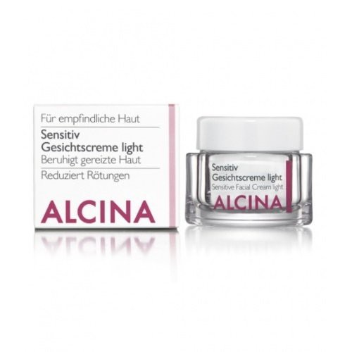 Alcina Sensitive Facial Cream Light Veido kremas jautriai odai