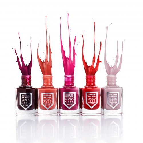 Micro Cell Colour Repair Nail Strengthener with Colour Red Obsesion