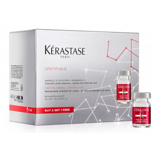 Kerastase Specifique Aminexil Ampulės stabdančios plaukų slinkimą  30x6ml
