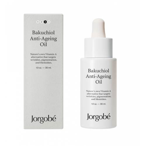 Jorgobé Bakuchiol Anti-Ageing Oil Aliejus veidui su bakučioliu
