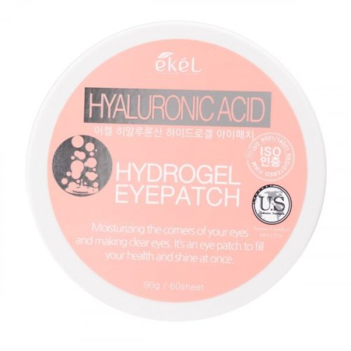 Ekel Hyaluronic Acid Hydrogel Eye patch Paakių padeliai su hialurono rūgštimi