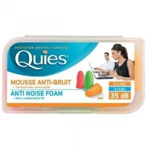 Quies Anti Noise Foam Earplugs Apsauginiai ausų kištukai iš poliuretano putos