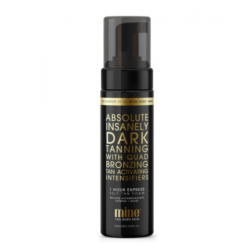 MineTan Absolute Self Tan Foam Ypatingai tamsios savaiminio įdegio putos  200ml