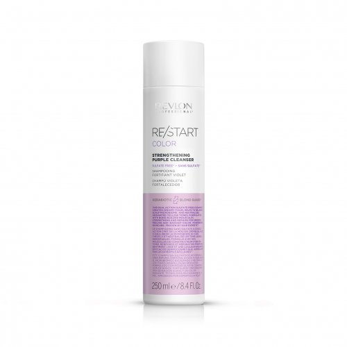 Revlon Professional RE/START Strengthening Purple Cleanser Shampoo Stiprinantis šampūnas blondinėms, balintiems ir šviesintiems plaukams