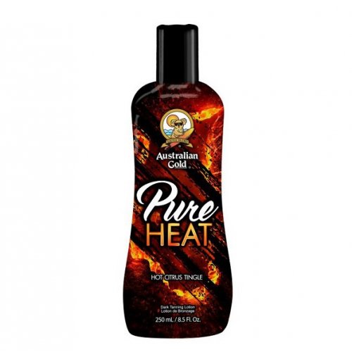 Australian Gold Pure Heat Dark Tanning Lotion Įdegį skatinantis losjonas