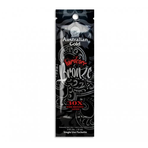 Australian Gold Hardcore Black 30x Dark Bronzing Lotion Įdegį skatinantis losjonas