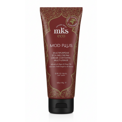 MKS eco Extra Hold Mod Plus Styling Cream Stiprios fiksacijos plaukų formavimo kremas