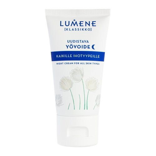 Lumene Klassikko Night Cream For All Skin Types Naktinis veido kremas