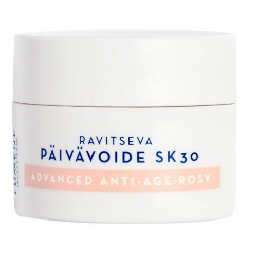 Lumene Klassikko Advanced Anti-Age Rosy Caring Day Cream Stangrinamasis dieninis veido kremas su SPF30
