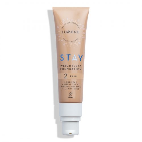 Lumene Stay Weightless Foundation SPF30 Makiažo pagrindas