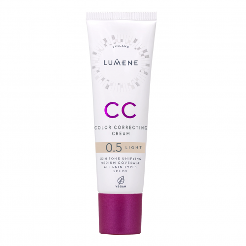 Lumene CC Color Correcting Cream SPF20 CC veido kremas