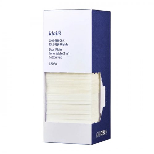 Klairs Klairs Toner Mate 2 in 1 Cotton Pad 120 pcs.