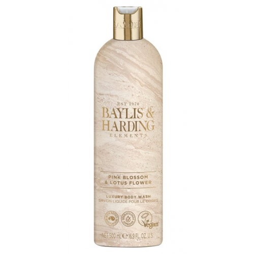 Baylis & Harding Elements Pink Blossom & Lotus Flower Body Wash Kūno prausiklis