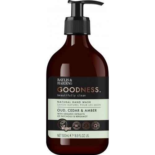 Baylis & Harding Goodness Oud, Cedar & Amber Hand Wash Käteseep