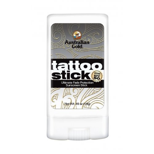 Australian Gold Tattoo Stick SPF50+ Aizsargzīmulis tetovējumu aizsardzībai