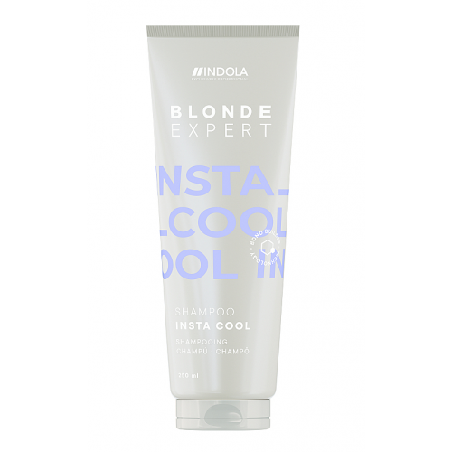 Indola Blond Expert Insta Cool Shampoo Šampūnas šviesiems šalto atspalvio plaukams.