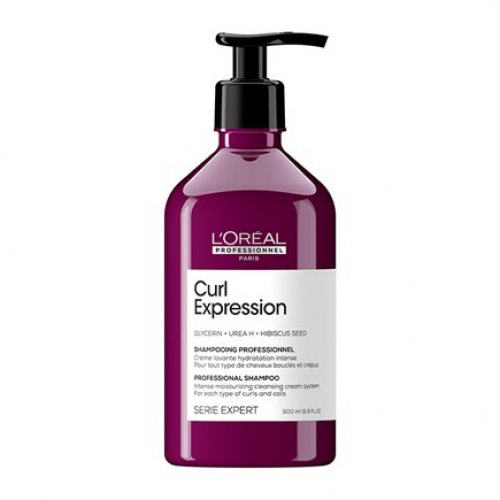 L'Oréal Professionnel Curl Expression Intense Moisturizing Cleansing Cream Shampoo Intensyviai drėkinantis, valantis garbanotų plaukų šampūnas