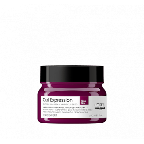L'Oréal Professionnel Curl Expression Intensive Moisturizer Rich Mask Intensyviai, giliai drėkinanti garbanotų plaukų kaukė