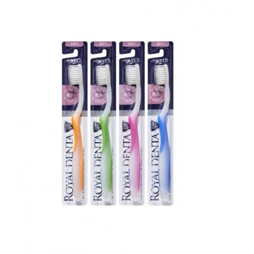 Royal Denta Silver Soft Toothbrush Dantų šepetėlis minkštas