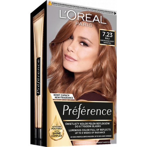 L'Oréal Paris Preference Permanent Hair Color Ilgalaikiai plaukų dažai