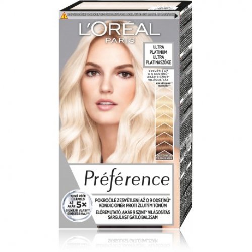 Photos - Hair Dye LOreal L'Oréal Paris L'Oréal Paris Preference Permanent Hair Color Extreme Platinum KS545400