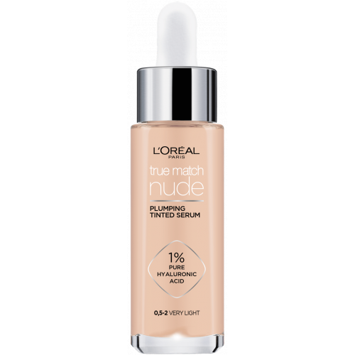 L'Oréal Paris True Match Nude Hyaluronic Tinted Serum 30ml 0.5-2 Very Light