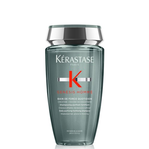 Kérastase Genesis Homme Bain De Force Quotidien Kasdienis valomasis šampūnas vyrams