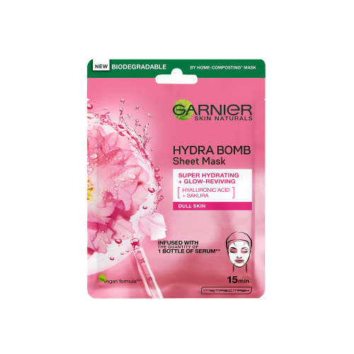 Garnier Garnier Hydra Bomb Sakura Sheet Mask 28g