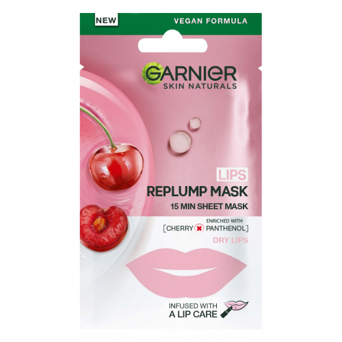 Garnier Garnier Cherry Lips Replump Mask 5g