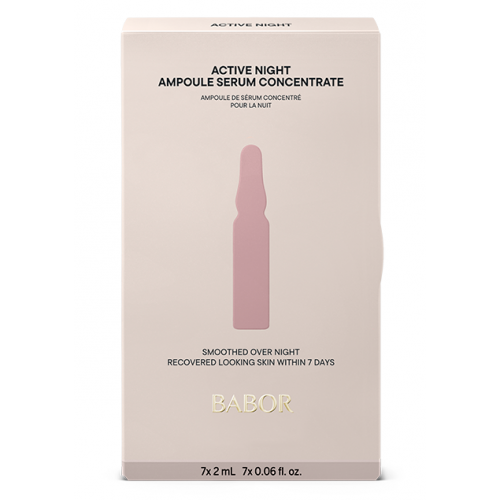 Babor Active Night Ampoule Concentrates Naktinis veidą regeneruojantis koncentratas