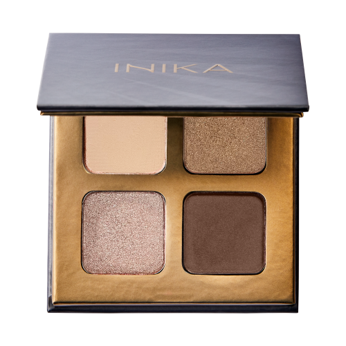 Inika Organic Eyeshadow Quad Palette Silmavärvipalett