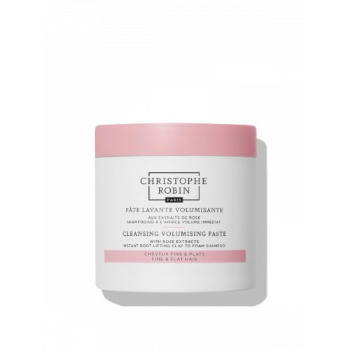 Christophe Robin Cleansing Volumizing Paste Valomoji, apimties plaukams suteikianti pasta