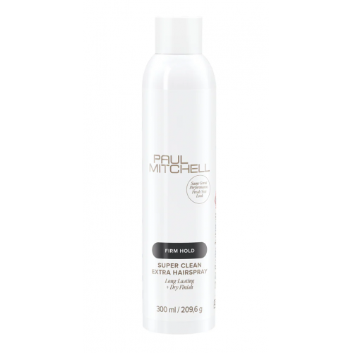 Paul Mitchell Firm Style Super Clean Extra Finishing Spray Stiprios fiksacijos plaukų lakas