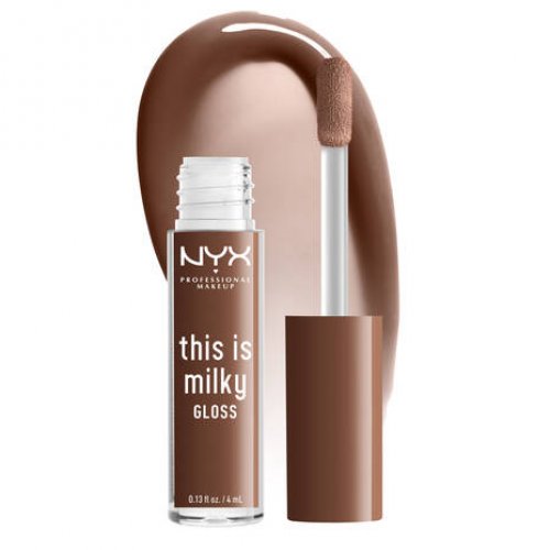 Photos - Lipstick & Lip Gloss NYX Professional Makeup This Is Milky Gloss Vegan Lip Gloss 4ml Milk The Coco KS466447
