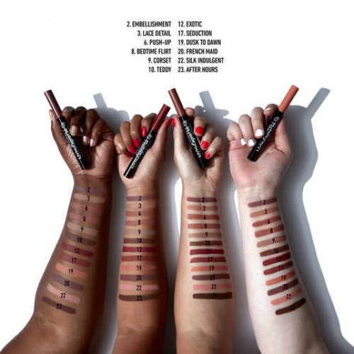 Nyx professional makeup Lingerie Push-up Long-lasting Lipstick Matiniai lūpų dažai 1.5g French Maid