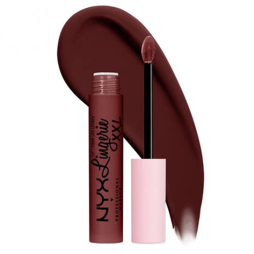 Photos - Lipstick & Lip Gloss NYX Professional Makeup Professional Makeup Lip Lingerie XXL Matte Liquid Lipstick 4ml Deep Mesh KS658806