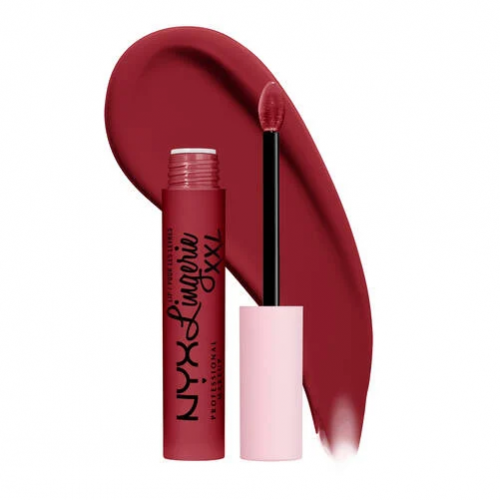 Photos - Lipstick & Lip Gloss NYX Professional Makeup Professional Makeup Lip Lingerie XXL Matte Liquid Lipstick 4ml Its Hotter KS939078