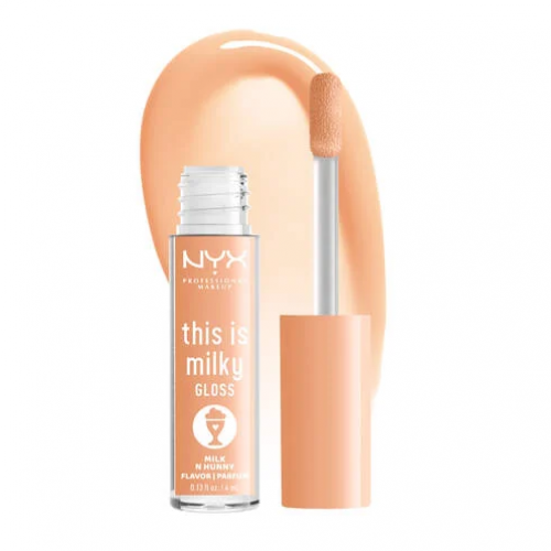 NYX Professional Makeup This Is Milky Gloss Vegan Lip Gloss 4ml Milk n Hunny