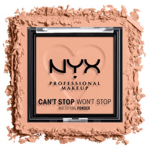 Photos - Face Powder / Blush NYX Professional Makeup Can't Stop Won't Stop Mattifying Powder 6g Bright Peach KS252463