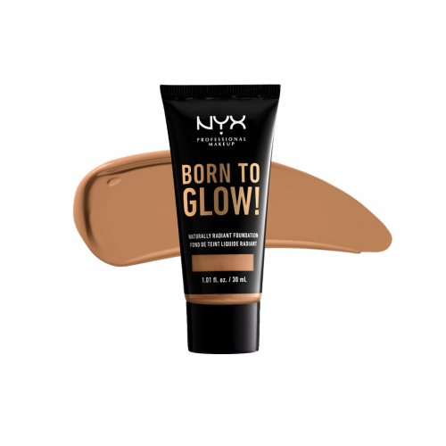 NYX Professional Makeup NYX Professional Makeup Born To Glow! Naturally Radiant Foundation 30ml 14 Golden Honey