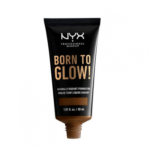 Photos - Foundation & Concealer NYX Professional Makeup Professional Makeup Born To Glow! Naturally Radiant Foundation 30ml 22.3 Walnut KS203719