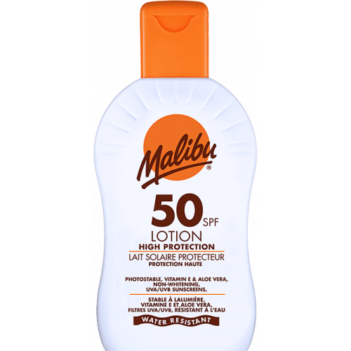 Malibu Lotion SPF50 Losjons aizsardzībai no saules