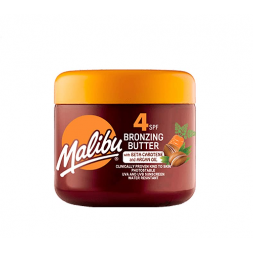 Malibu Bronzing Butter with Carotene SPF4 Päikesekaitsekreem koos pruunistajate ja beetakaroteeniga