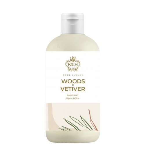 Rich Rich Pure Luxury Woods & Vetiver Shower Gel 280ml