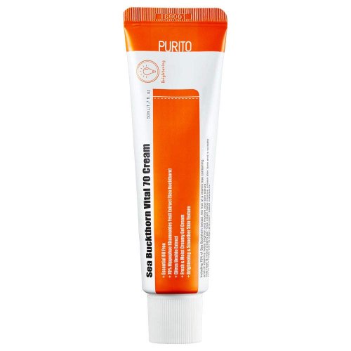 Purito Sea Buckthorn Vital 70 Cream Veido kremas su šaltalankiais